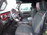 2023 Jeep Wrangler Rubicon 4x4 Black Interior
