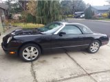 Evening Black Ford Thunderbird in 2002