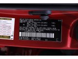 2020 NX Color Code for Matador Red Mica - Color Code: 3R1