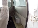 2001 GMC Sonoma SLS Extended Cab 4x4 Rear Seat
