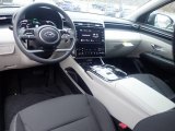 2023 Hyundai Tucson Blue Hybrid AWD Gray Interior