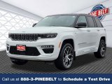 2022 Bright White Jeep Grand Cherokee Summit Reserve 4XE Hybrid #145424035