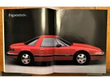 1989 Buick Reatta Coupe Books/Manuals
