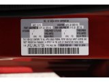2020 Mazda6 Color Code for Soul Red Crystal Metallic - Color Code: 46V