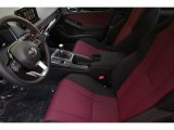 2023 Honda Civic Si Sedan Black/Red Interior