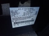 2020 Edge Color Code for Agate Black - Color Code: UM
