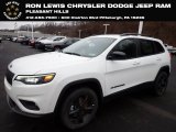 2023 Bright White Jeep Cherokee Altitude Lux 4x4 #145424069