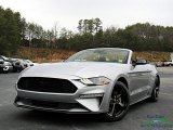 2021 Iconic Silver Metallic Ford Mustang EcoBoost Convertible #145424432