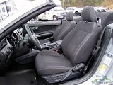 2021 Ford Mustang EcoBoost Convertible Ebony Interior