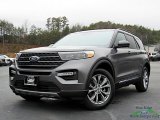 2022 Carbonized Gray Metallic Ford Explorer XLT 4WD #145424429