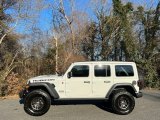 2022 Bright White Jeep Wrangler Unlimited Rubicon 4x4 #145450401