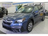 2021 Abyss Blue Pearl Subaru Outback 2.5i Premium #145450475