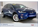 2020 Deep Blue Metallic Tesla Model X Performance #145456538