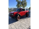 2022 Race Red Ford Bronco Wildtrak 4x4 2-Door #145456401