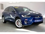 2020 Tesla Model X Deep Blue Metallic