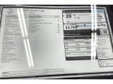 2023 Mercedes-Benz GLC 43 AMG 4Matic Coupe Window Sticker