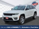 2023 Bright White Jeep Grand Cherokee 4XE #145482811