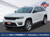 2023 Bright White Jeep Grand Cherokee 4XE #145482810