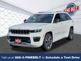 2023 Bright White Jeep Grand Cherokee Overland 4XE #145505380
