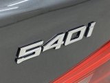 2019 BMW 5 Series 540i Sedan Marks and Logos
