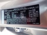 2023 Tucson Color Code for Shimmering Silver - Color Code: R2T