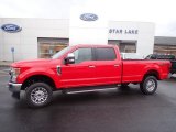 2022 Race Red Ford F250 Super Duty XLT Crew Cab 4x4 #145505500