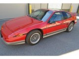 1986 Pontiac Fiero Red