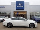 2020 Quartz White Hyundai Sonata Limited #145505425