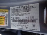 2020 Continental Color Code for Chroma Crystal Blue Metallic - Color Code: EB