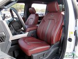2022 Ford F450 Super Duty Platinum Crew Cab 4x4 Black Onyx/Carmelo Interior