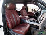 2022 Ford F450 Super Duty Platinum Crew Cab 4x4 Front Seat