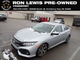 2018 Lunar Silver Metallic Honda Civic Si Sedan #145519218