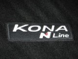 2022 Hyundai Kona N Line AWD Marks and Logos