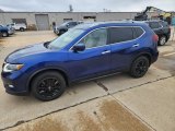 Caspian Blue Nissan Rogue in 2018