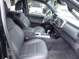 2022 Toyota Tacoma Limited Double Cab 4x4 Black Interior
