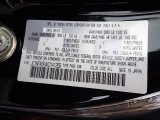 2019 124 Spider Color Code for Black - Color Code: 41W