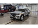 2020 Iconic Silver Metallic Ford Explorer XLT 4WD #145537211