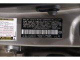 2021 UX Color Code for Atomic Silver - Color Code: 1J7