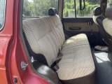 1983 Toyota Land Cruiser FJ60 Rear Seat