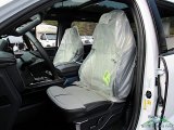 2023 Ford F150 Lightning Platinum 4x4 Black/Slate Gray Interior