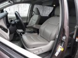 2020 Toyota Sienna XLE AWD Dark Bisque Interior