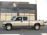 2002 Light Pewter Metallic Chevrolet Silverado 1500 LT Extended Cab 4x4 #14554411