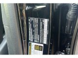 2023 GLE Color Code for Black - Color Code: 040
