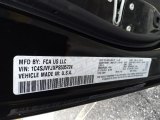 2023 Grand Wagoneer Color Code for Diamond Black Crystal Pearl - Color Code: PXJ