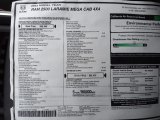 2023 Ram 2500 Laramie Mega Cab 4x4 Window Sticker