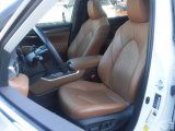2020 Toyota Highlander Hybrid Platinum AWD Glazed Caramel Interior