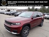 2023 Velvet Red Pearl Jeep Grand Cherokee L Limited 4x4 #145590429