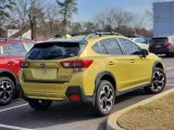 Plasma Yellow Pearl Subaru Crosstrek in 2021