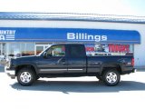 2005 Dark Blue Metallic Chevrolet Silverado 1500 Z71 Extended Cab 4x4 #14554643