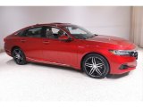 2022 Radiant Red Metallic Honda Accord Touring Hybrid #145590510